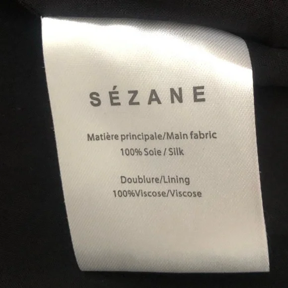 Sézane Anny Silk Wrap Dress - Picture 7 of 8